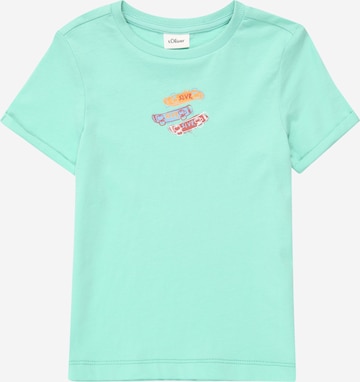 T-Shirt s.Oliver en bleu : devant