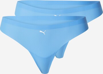 PUMA String in Blue: front