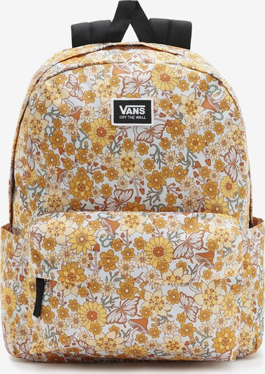 VANS Seljakott 'Old Skool' kollane / segavärvid / valge, Tootevaade
