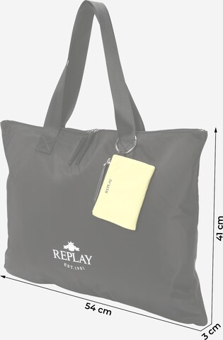 REPLAY Shopper in Schwarz