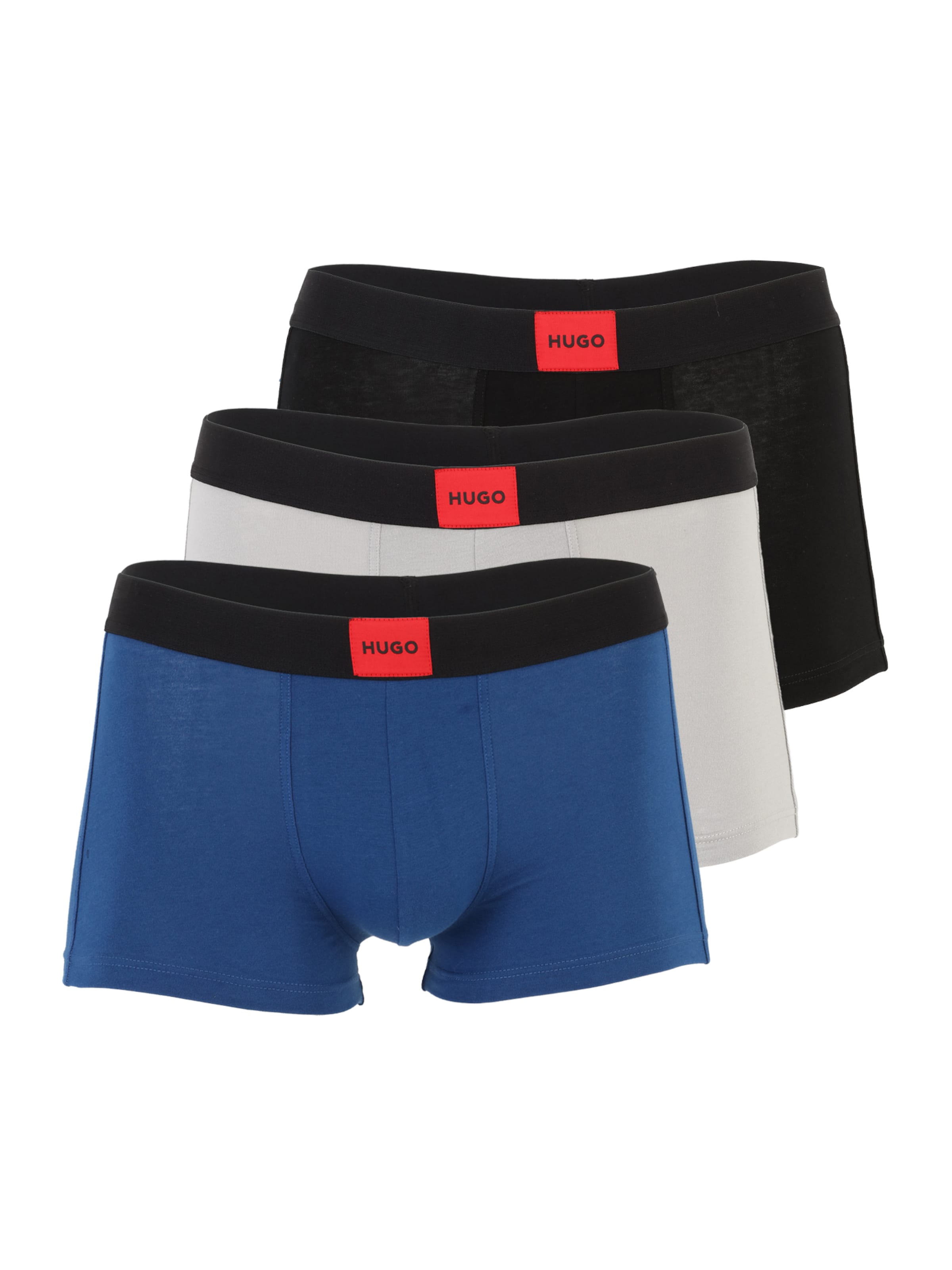 HUGO Calzoncillo boxer 'GALAXY' en azul / gris claro / rojo / negro, Vista del producto