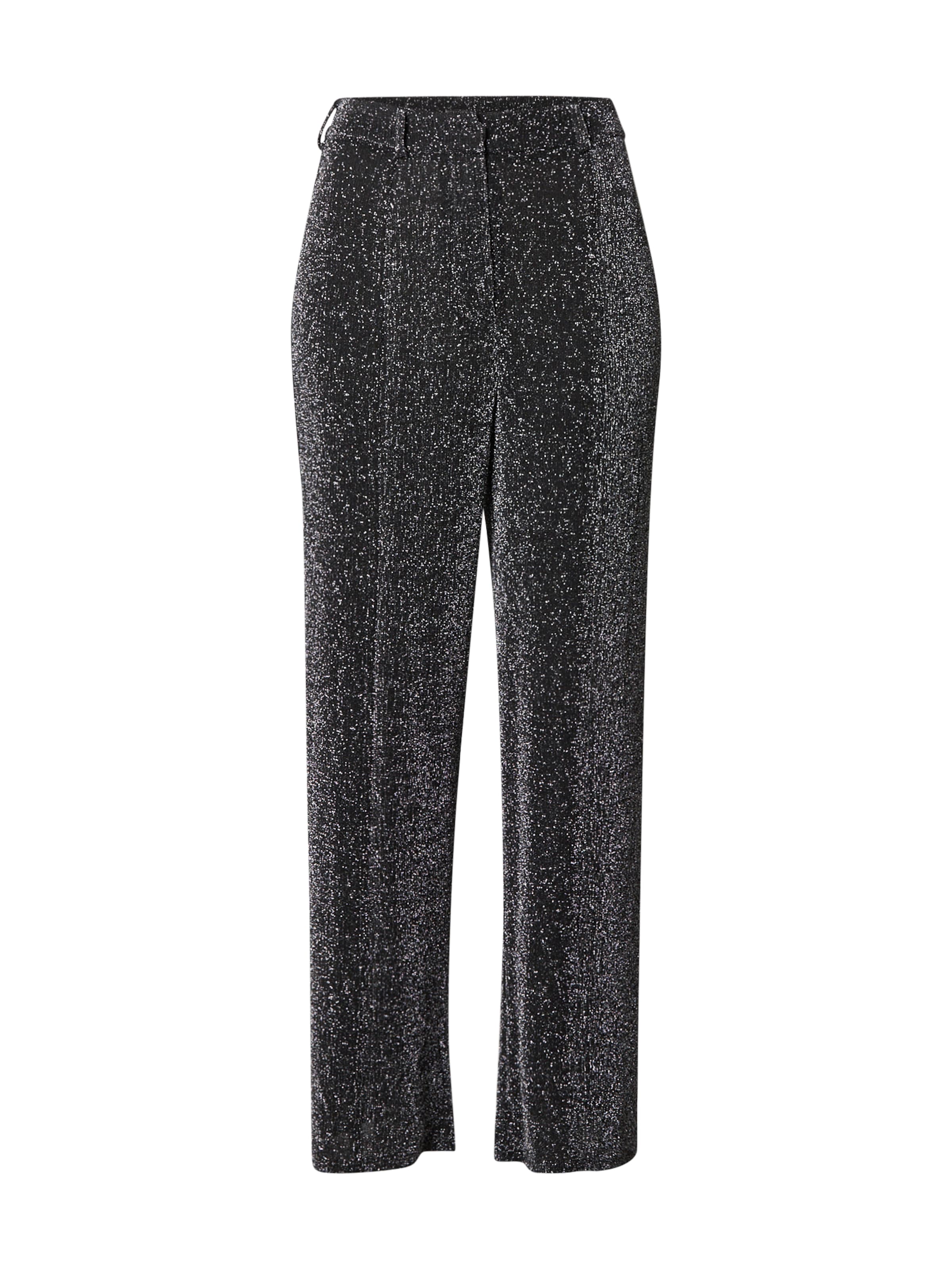 Regular Pantalon 'Leila' ABOUT YOU en noir : devant