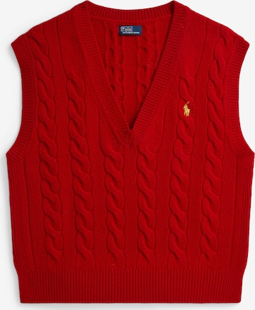 raudona Polo Ralph Lauren Megztinis: priekis