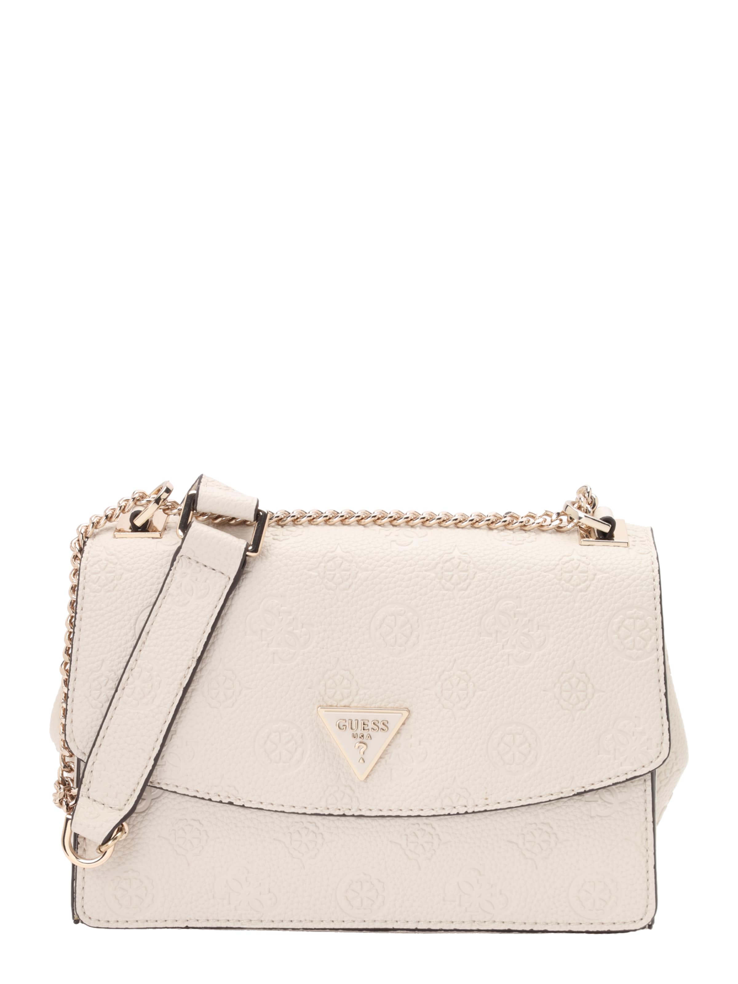 Borsa a tracolla 'CRESIDIA II CNVRTBL XBODY FLAP' di GUESS in beige: frontale