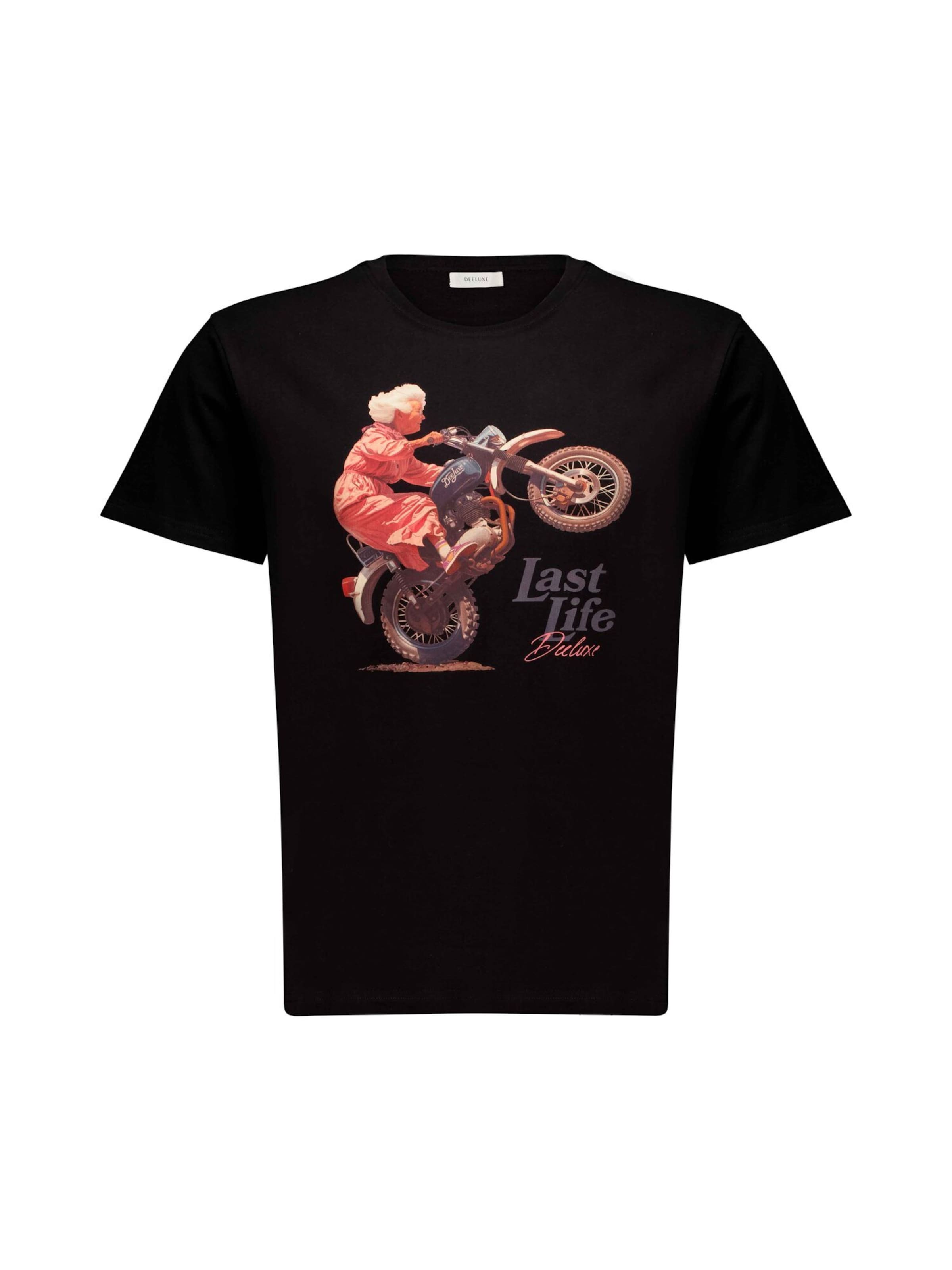 T-Shirt 'Badass' Deeluxe en noir : devant