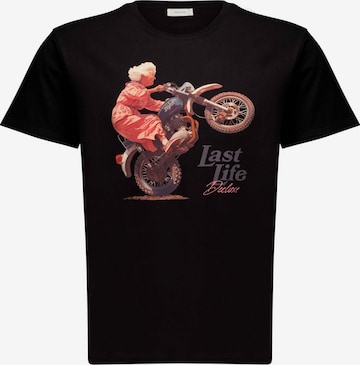 Deeluxe T-Shirt 'Badass' in Schwarz: Vorderseite