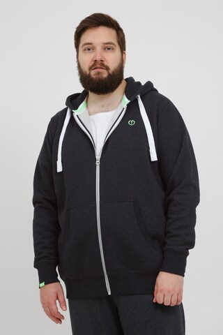Veste de survêtement 'BENN' !Solid en gris : devant