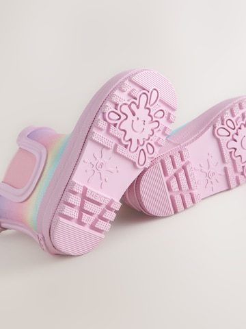Next Rubber Boots in Pink