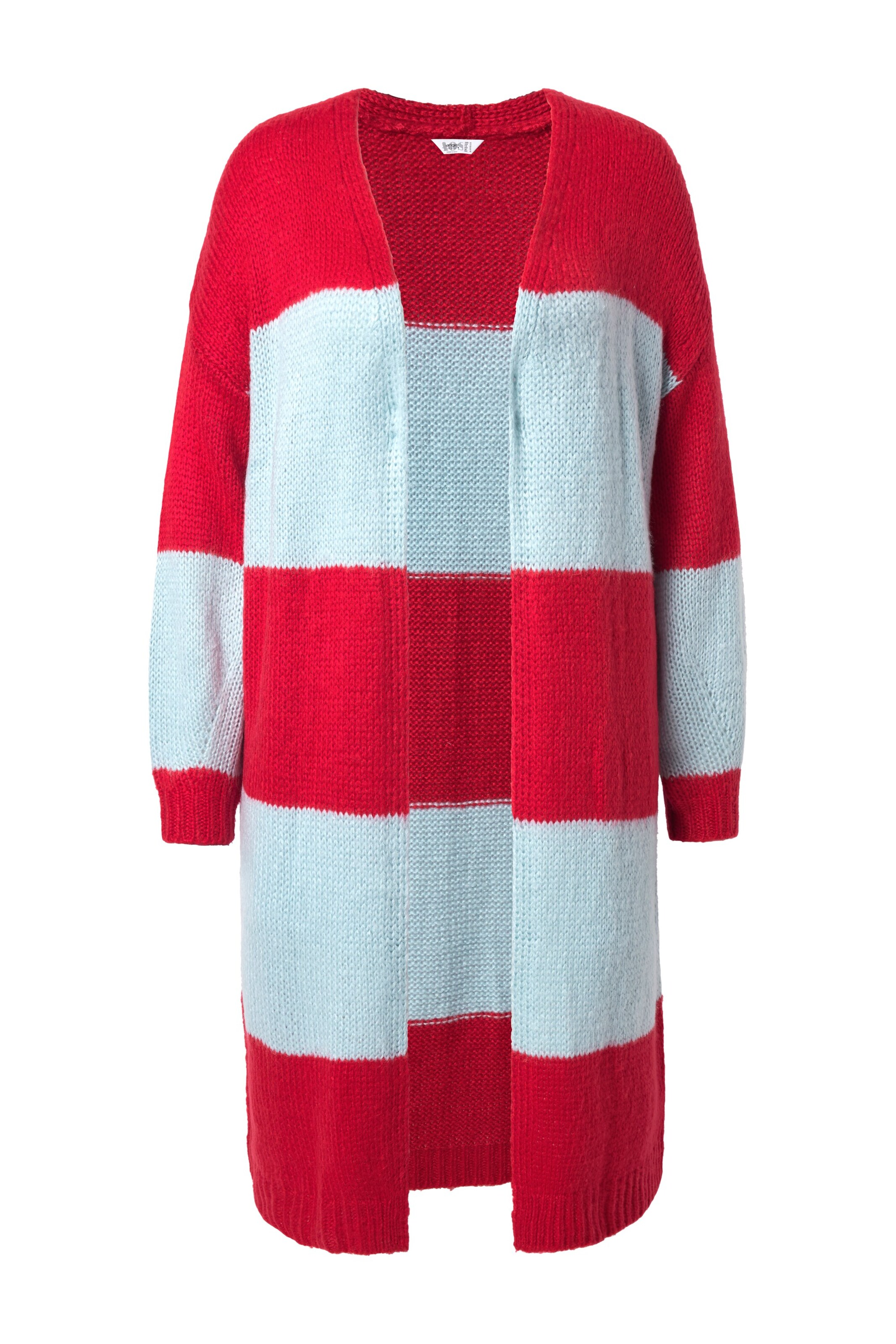 Angel of Style Strickjacke in Rot: Vorderseite