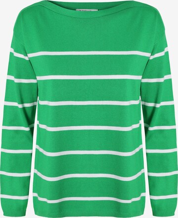 TATUUM Pullover 'DROP 1' i grøn: forside