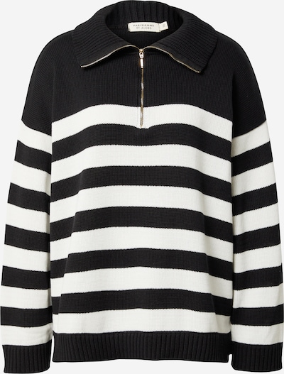 Parisienne et Alors Sweater 'VOLGA' in Black / White, Item view