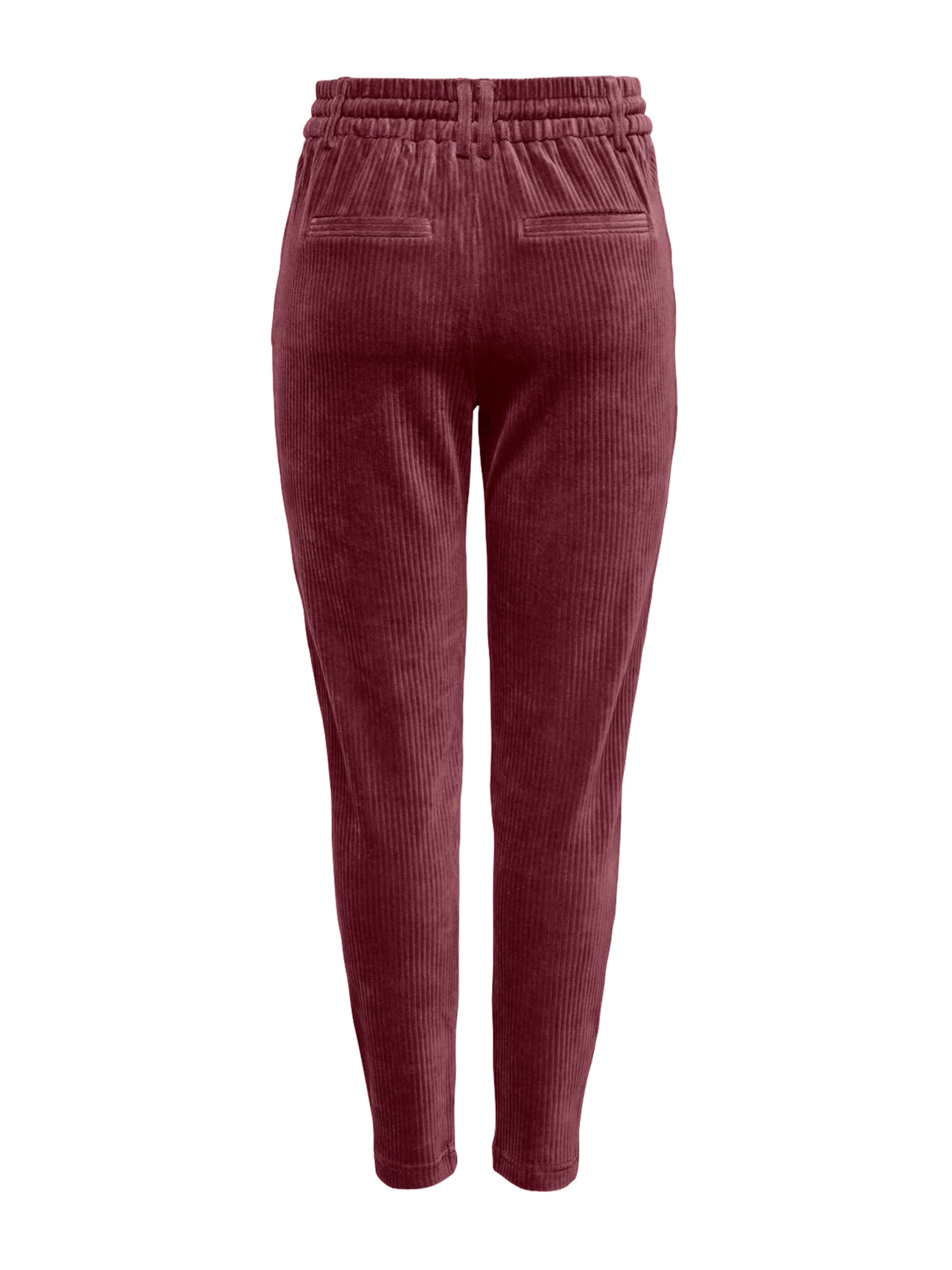 ONLY Tapered Laskoshousut 'ONLPoptrash-Ping Pong' värissä punainen