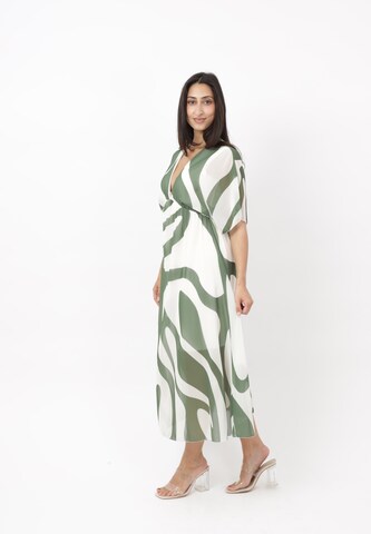 Elara Summer Dress in Green