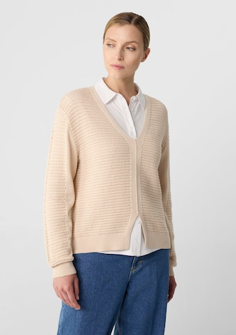Pull-over comma casual identity en beige : devant