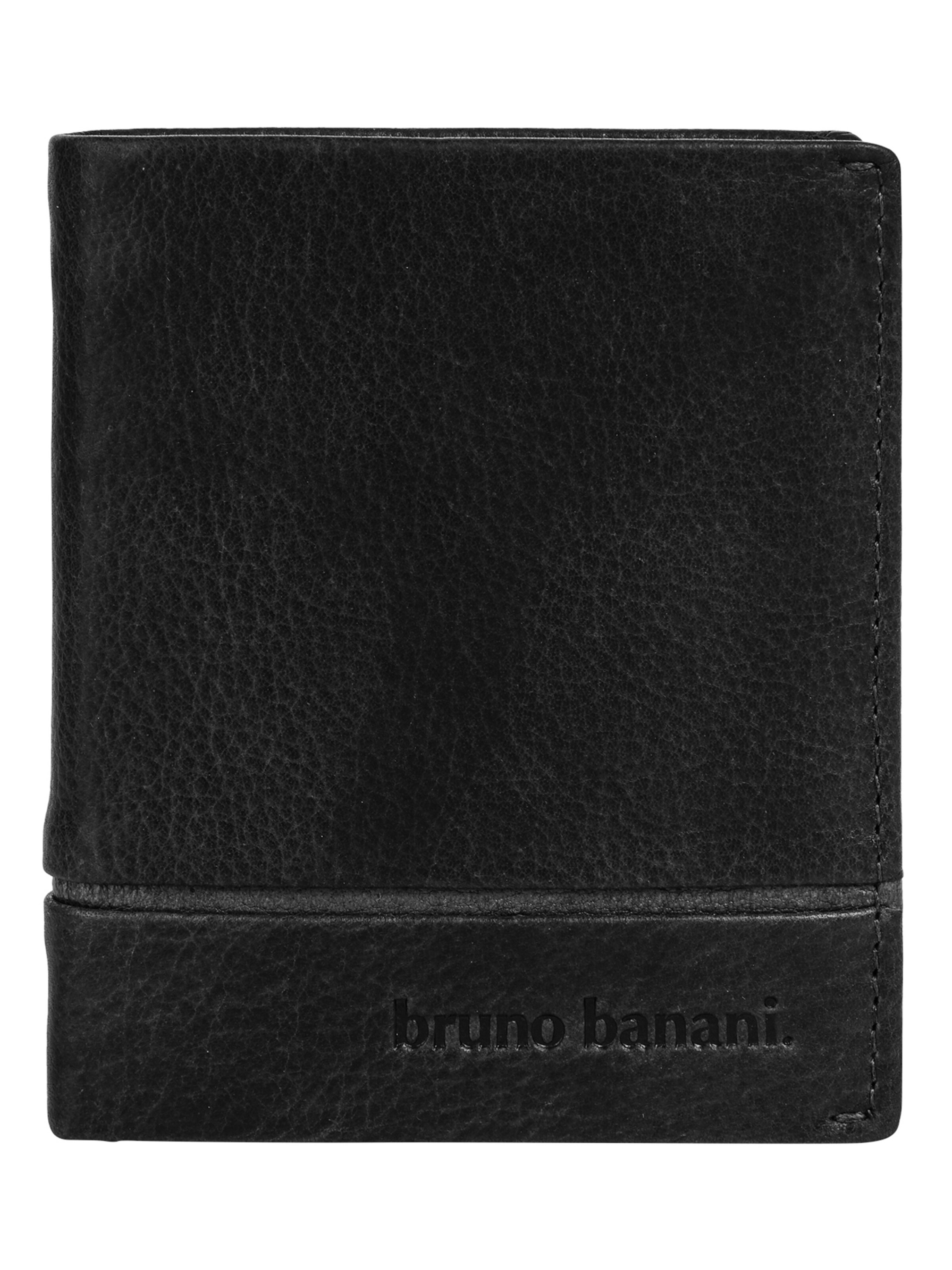 Bruno Banani Wallet 'Bruno Banani Geldbörse' in Black: front