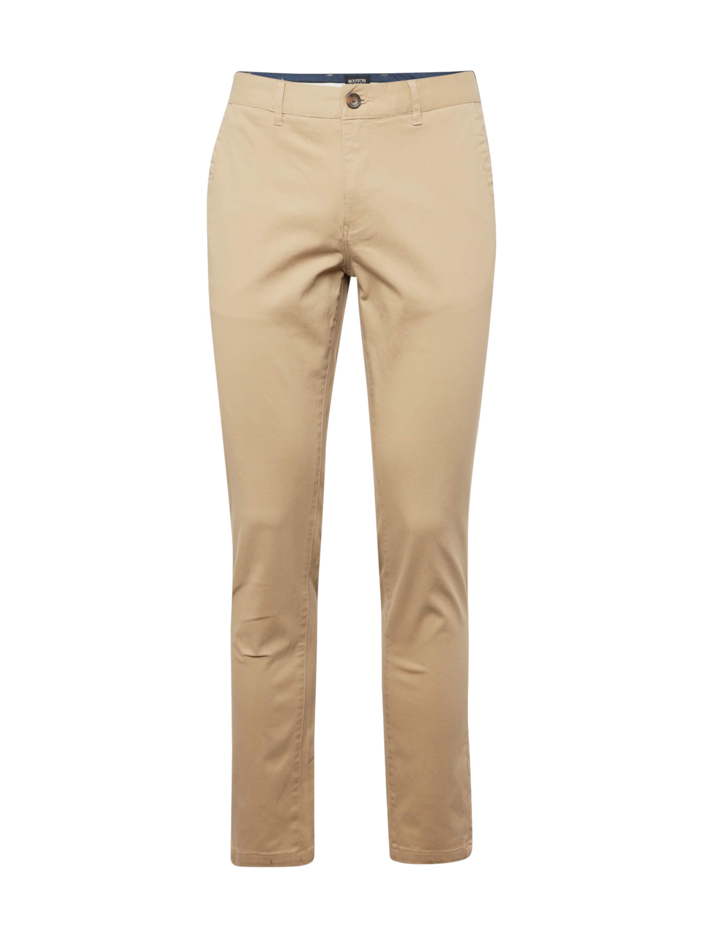 SCOTCH & SODA Chino nadrág 'Mott' - bézs: elől