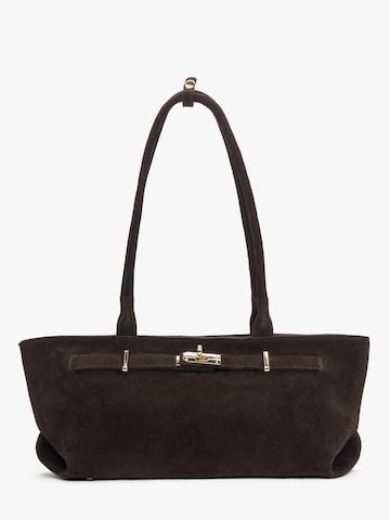 Estro Handbag '24296' in Brown: front