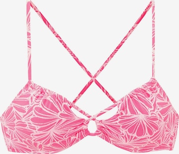VENICE BEACH Bikinitop in Pink: Vorderseite