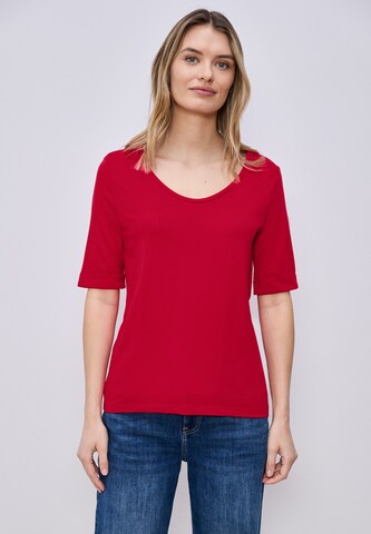 STREET ONE Shirt in Red: front