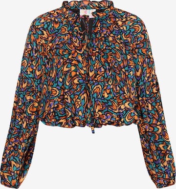 IZIA Pluus, värv roheline: eest vaates