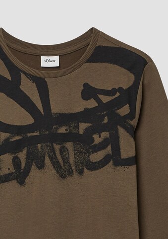 T-Shirt s.Oliver en marron