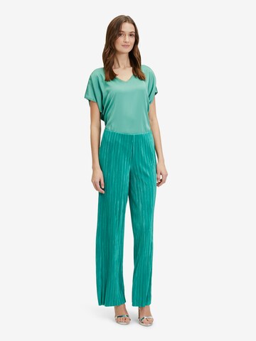 Vera Mont Wide Leg Modern fit Hose gerader Schnitt in Grün