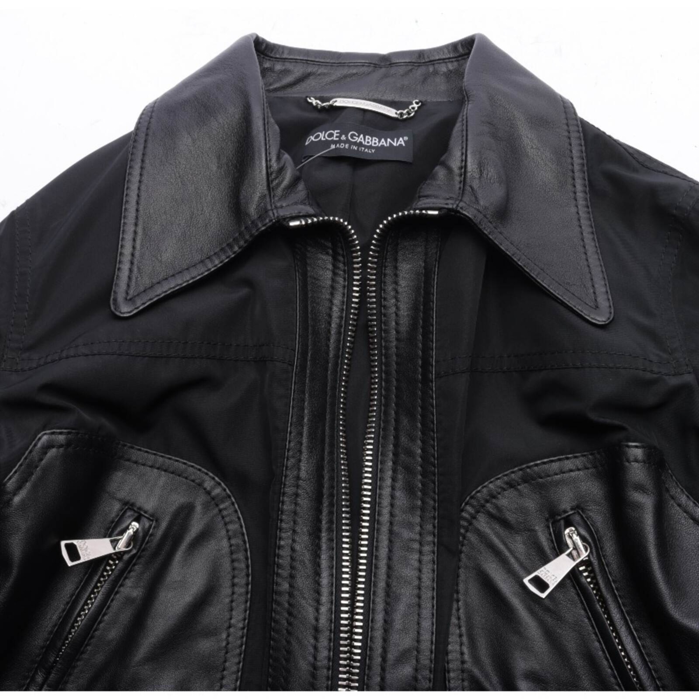 DOLCE & GABBANA Jacket & Coat in M in Black