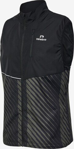 Newline Sportbodywarmer 'PACE GILET' in Zwart