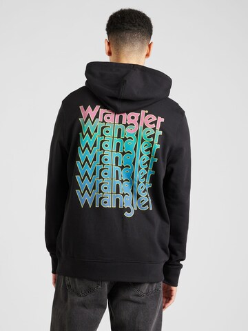 WRANGLER Sweatshirt in Schwarz