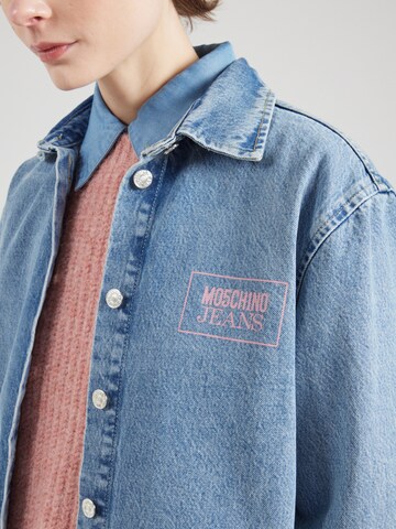 Camicia da donna di Moschino Jeans in blu
