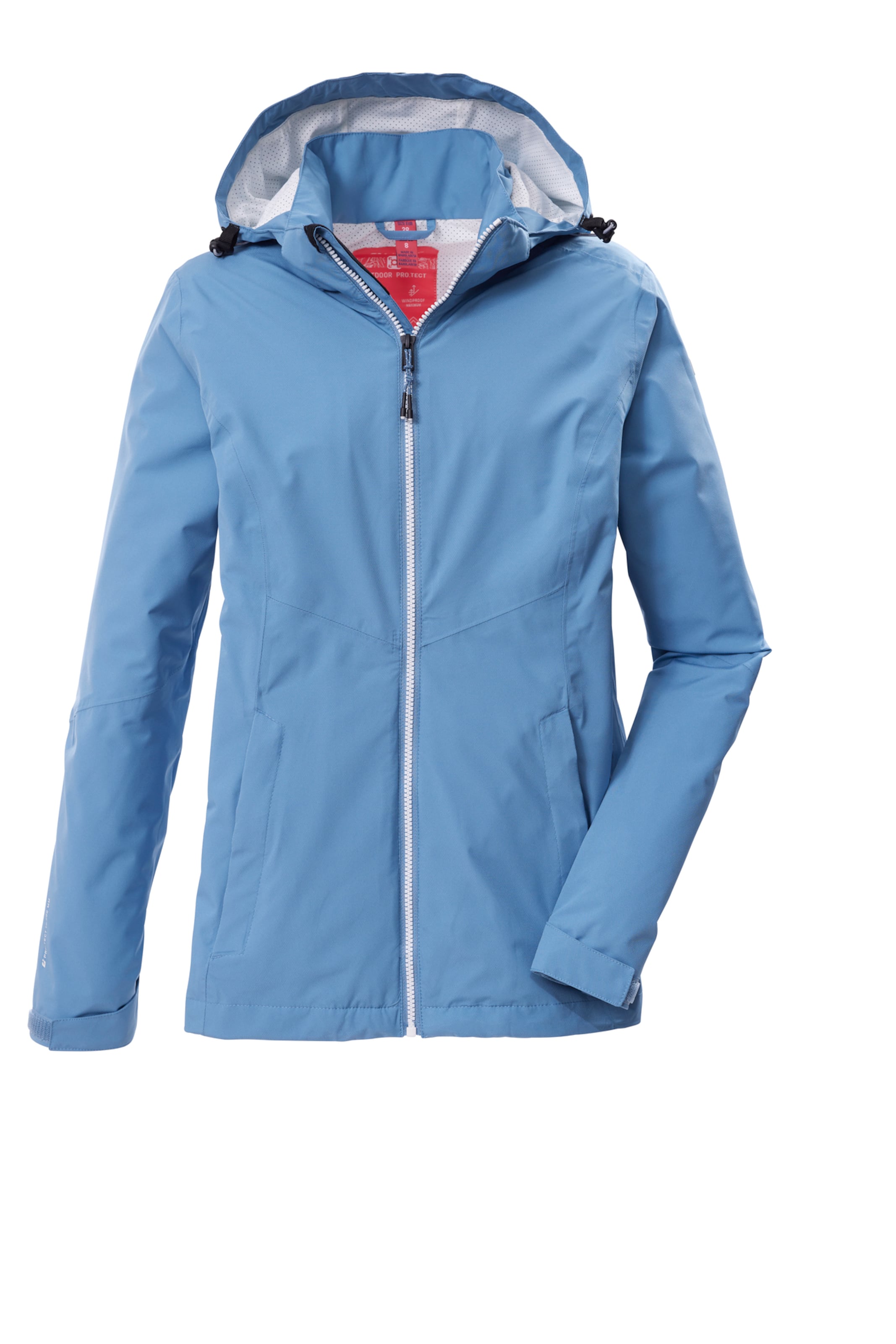 KILLTEC Outdoor Jacket in Blue: front