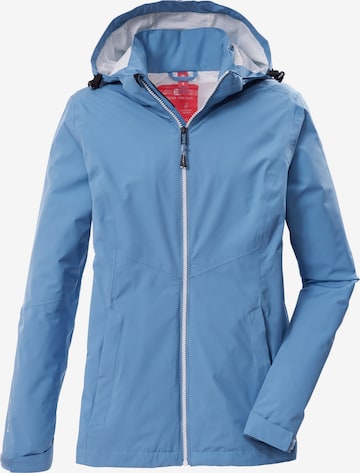 KILLTEC Outdoor Jacket in Blue: front