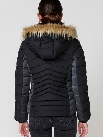 Veste d’hiver KOROSHI en noir