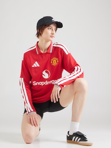 ADIDAS PERFORMANCE Funkčné tričko 'MUFC H' - Červená