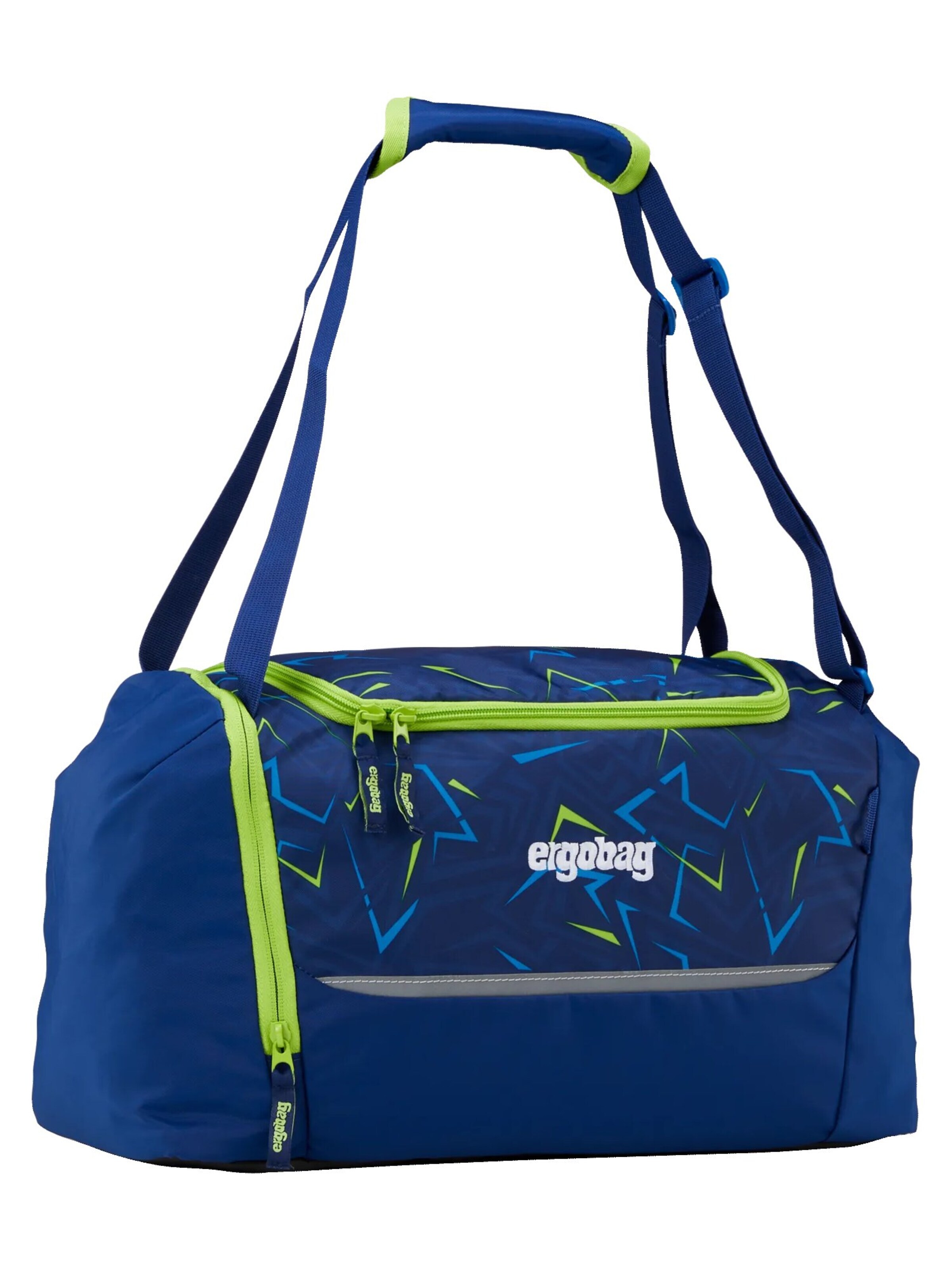 ergobag Sportturnbeutel 'Sporttasche Sporttasche' in Blau: Vorderseite