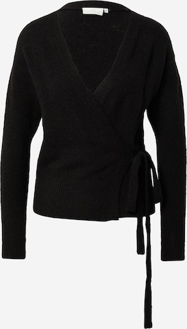 Kaffe Knit cardigan 'Wendy' in Black: front