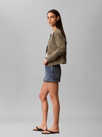 Calvin Klein Jeans Tussenjas in Groen