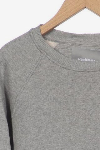 Organic Basics Sweatshirt & Zip-Up Hoodie in XS in Grey
