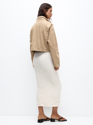 Pull&Bear Tussenjas in Beige