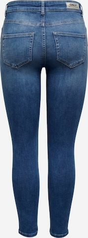 Only Petite Skinny Jeans in Blauw
