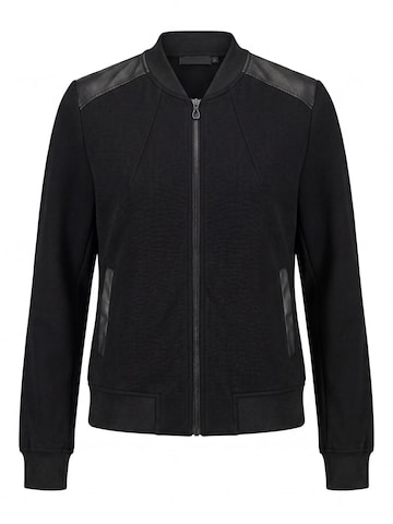 Zhrill Between-Season Jacket 'ZHDALS V LEATHER' in Black: front