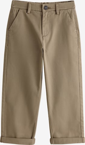 Next Kalhoty – hnědá: přední strana