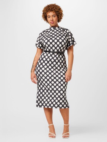 Karen Millen Curve Mekko värissä musta: edessä