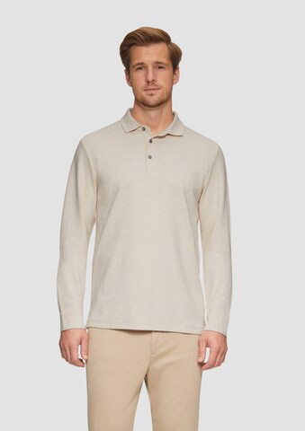s.Oliver BLACK LABEL Shirt in Beige: voorkant