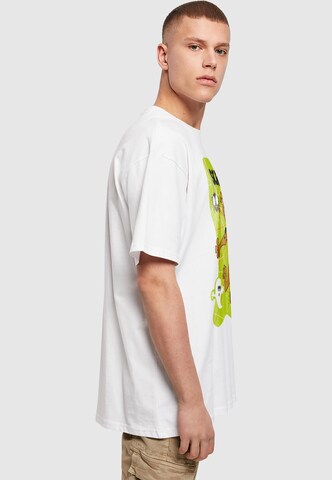 T-Shirt 'Scary' ABSOLUTE CULT en blanc