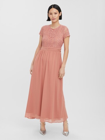 VERO MODA Evening dress 'Dinna' in Pink