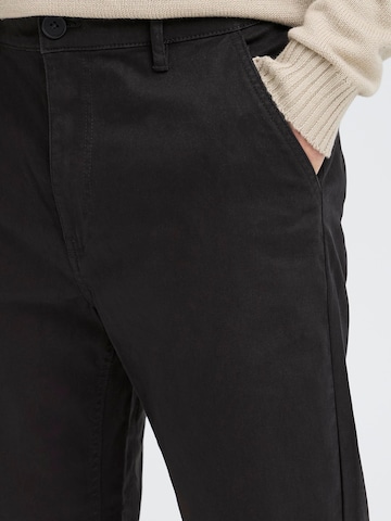 Loosefit Pantalon chino 'NATAN' BLEND en noir