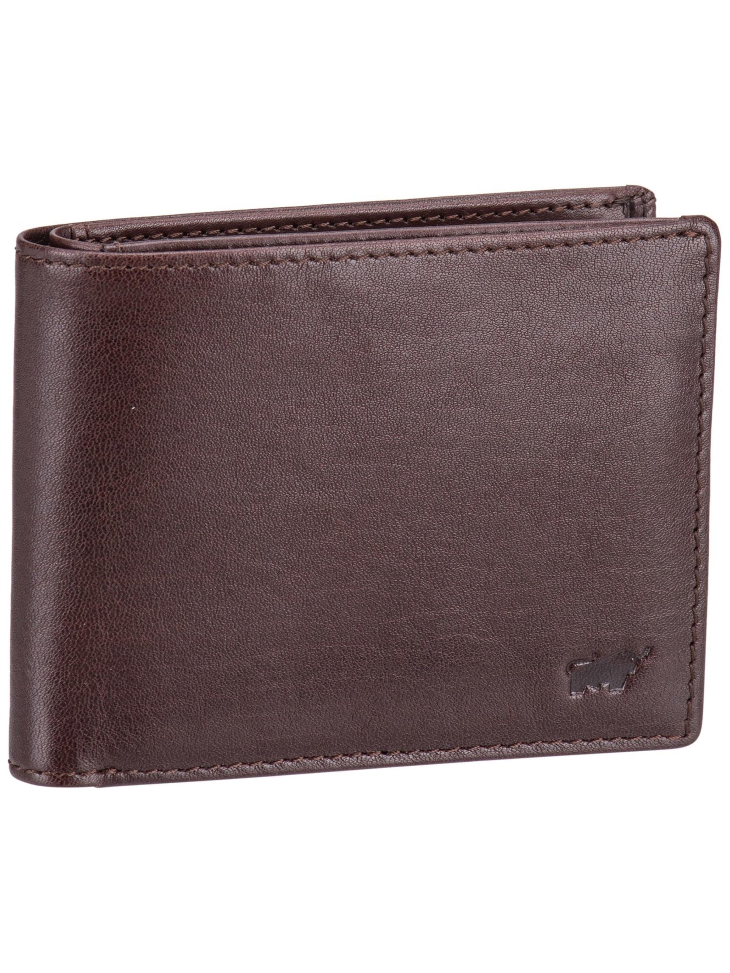 Braun Büffel Wallet 'Arezzo' in Brown: front