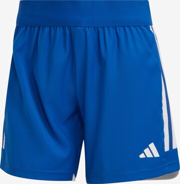 ADIDAS PERFORMANCE Regular Workout Pants 'Tiro 23' in Blue: front