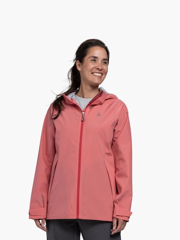 Schöffel - Chaqueta de montaña 'Ankelspitz' en rosa: frente